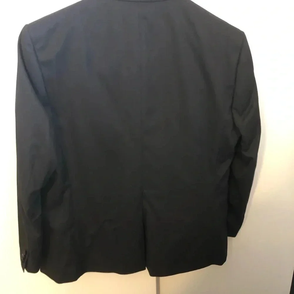 Tuxedo 🤵‍♂️ Black with burgundy lining. Stylish British M&S,